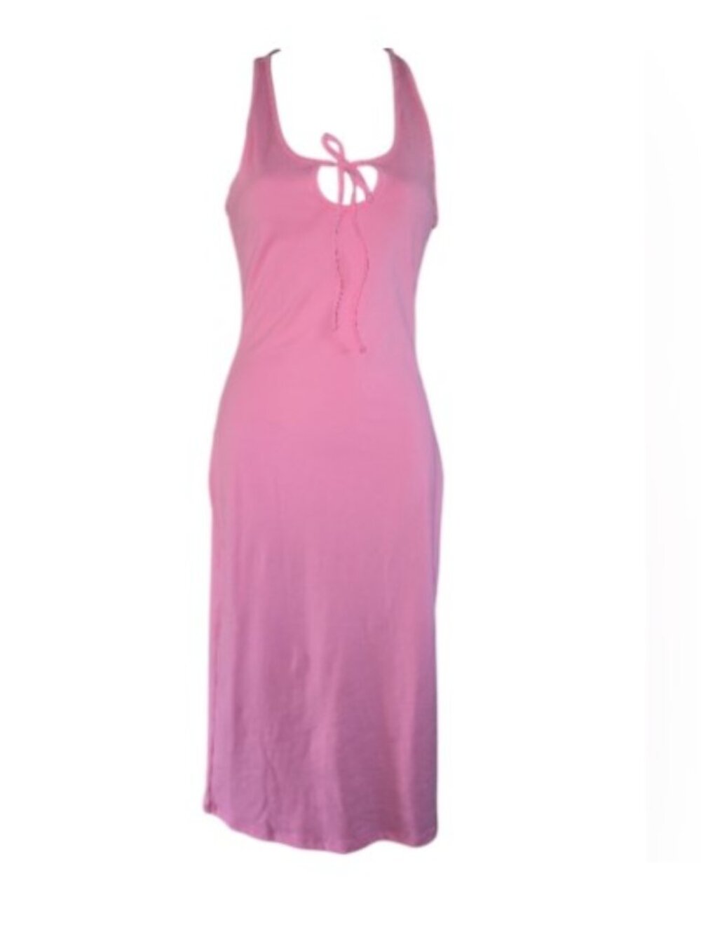 Wild Fable ButterBliss Sleeveless Keyhole Dress Sundress size SMALL  Pink NEW